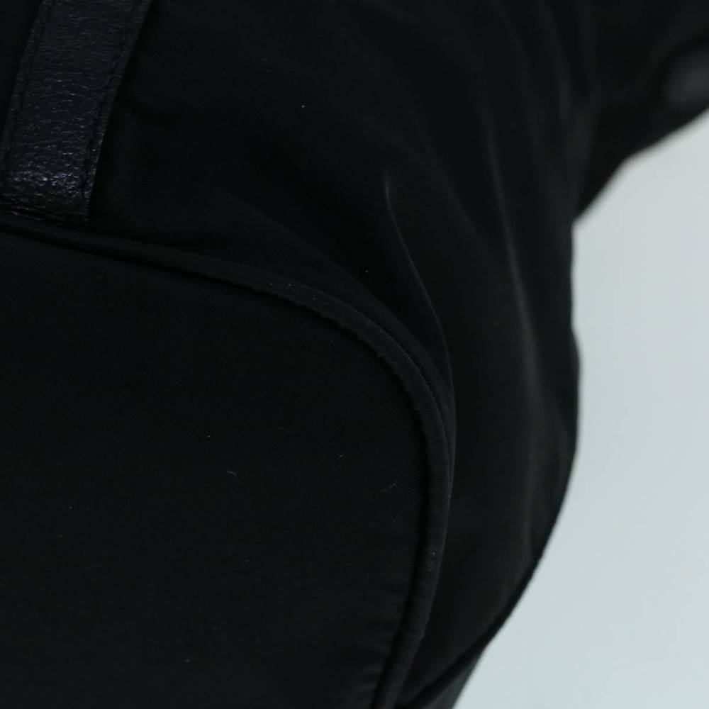 PRADA Tote Bag Nylon Black Auth ac2376 - Picture 13 of 16